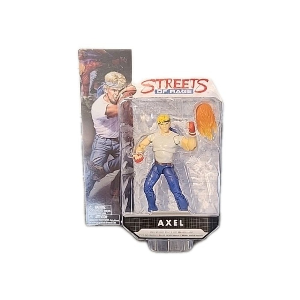 Jakks‎ Pacific Streets of Rage Axel Action Figure Kids Toy, New Sealed